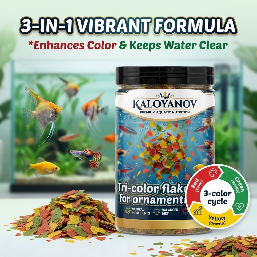 Tetra Food Tropical Flakes - Wysokiej jakości trójbarwna karma dla ryb