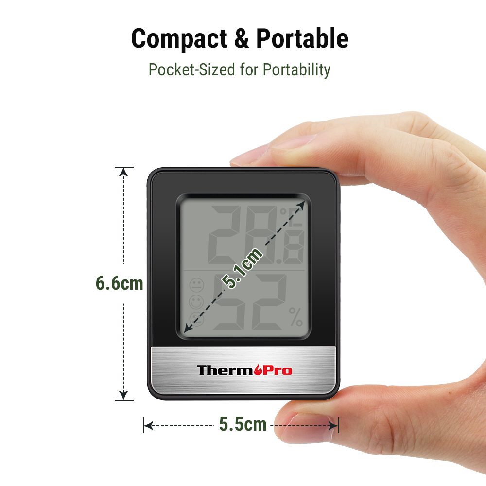 Stacja pogodowa ThermoPro TP-4 – Digital Hygrometer Probe recenzja i cena