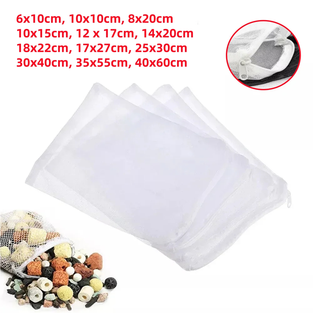 1/5 szt. Woreczki filtracyjne  – Aquael Filter Fzn recenzja i cena